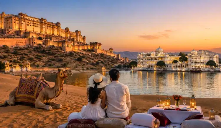 Royal Desert & Lake Honeymoon